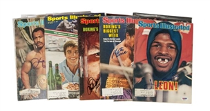 1957-2010 Sports Illustrated Boxing Cover Signed Collection of 20   